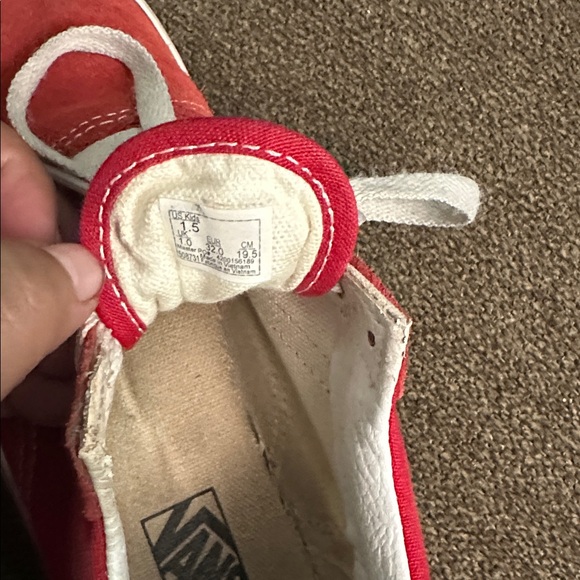 Vans red kid - Picture 6 of 6
